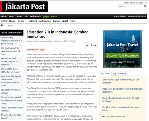 Jakarta Post_Bamboo Innovators